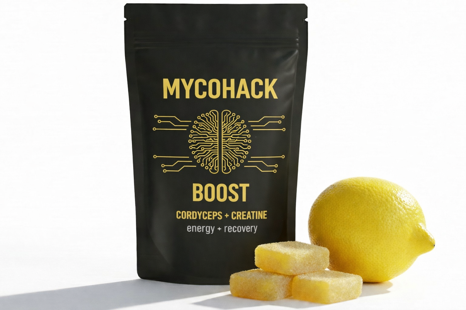 Mycohack BOOST Cordyceps + Creatine Monohydrate Gummies
